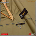 Men Unstitched Boski Plain Suit Green Summer