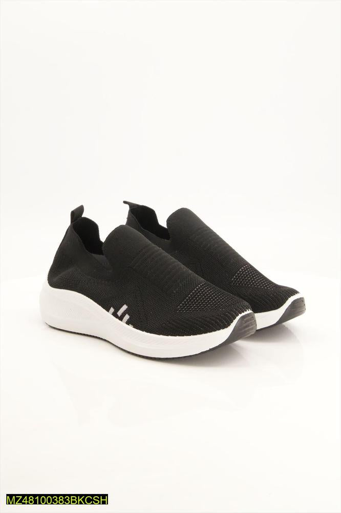 Black Camel Men's Slip-On Sports Shoes Black
