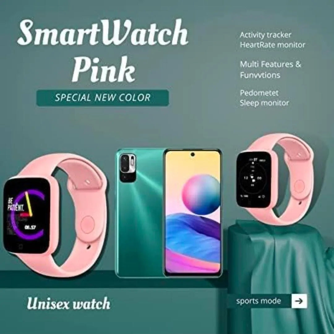 i9 Pro Max Smart Watch Rose Gold Strap